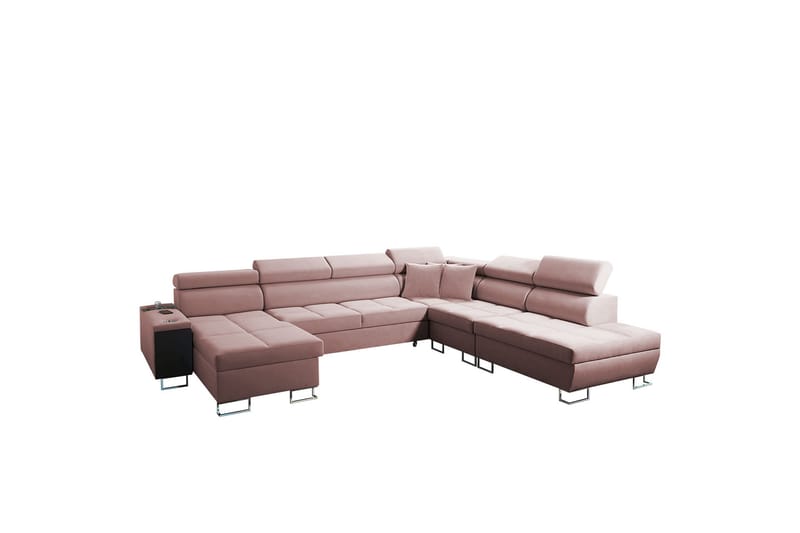 Morenia Sovesofa m. To Chaiselonger - Sovesofaer - Sovesofa chaiselong - Velour sofaer