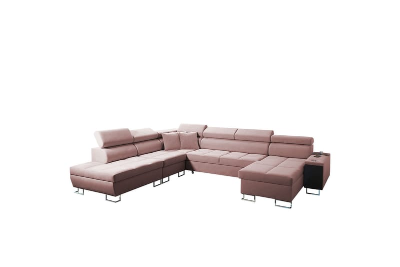 Morenia Sovesofa m. To Chaiselonger - Sovesofaer - Sovesofa chaiselong - Velour sofaer