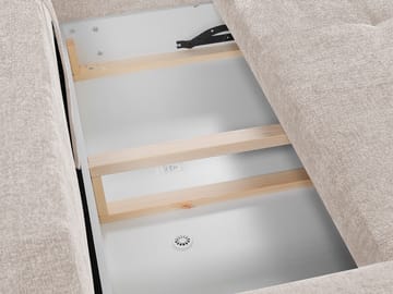 Morvian 3-personers sovesofa med chaiselong - grøn - Møbler - Sofaer - Sovesofaer