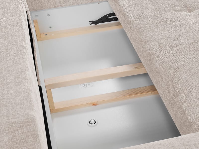 Morvian 3-personers sovesofa med chaiselong - brun - Møbler - Sofaer - Sovesofaer