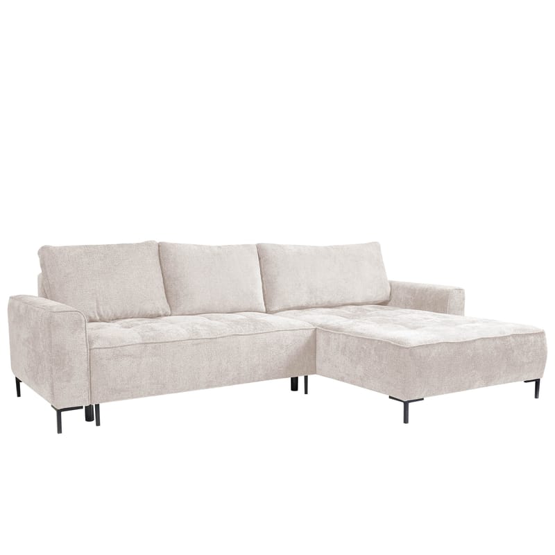 Morvian 3-personers sovesofa med chaiselong - beige - Møbler - Sofaer - Sovesofaer
