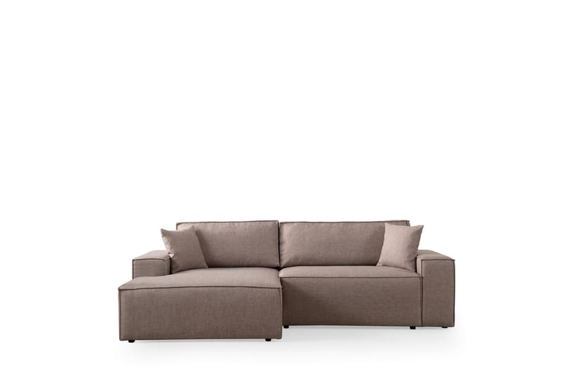 Munehiro Hjørnesovesofa - Brun - Møbler - Sofaer - Sovesofaer
