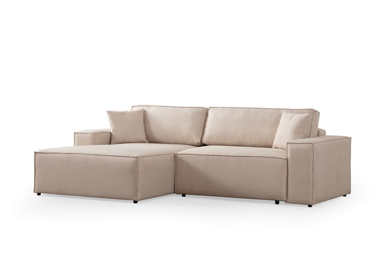 Munehiro Hjørnesovesofa - Ecru - Møbler - Sofaer - Sovesofaer
