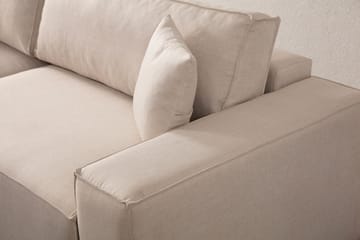 Munehiro Hjørnesovesofa - Ecru - Møbler - Sofaer - Sovesofaer