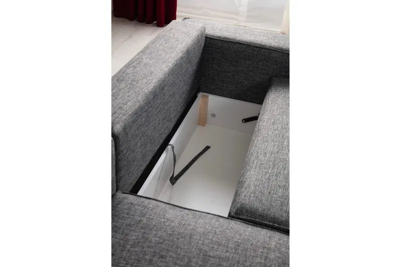 Munehiro Hjørnesovesofa - Mørkegrå - Møbler - Sofaer - Sovesofaer