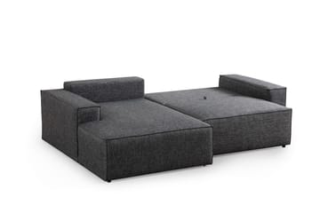 Munehiro Hjørnesovesofa - Mørkegrå - Møbler - Sofaer - Sovesofaer