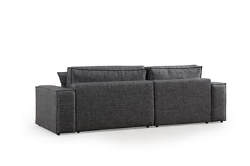 Munehiro Hjørnesovesofa - Mørkegrå - Møbler - Sofaer - Sovesofaer