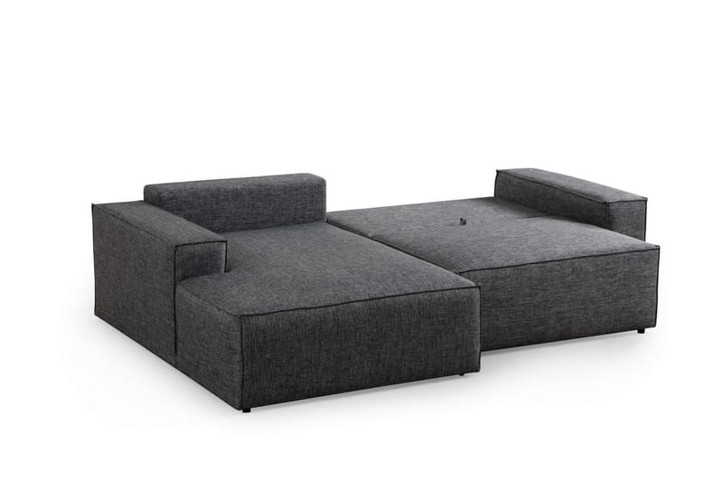 Munehiro Hjørnesovesofa - Mørkegrå - Møbler - Sofaer - Sovesofaer