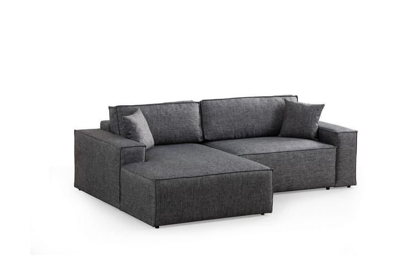 Munehiro Hjørnesovesofa - Mørkegrå - Møbler - Sofaer - Sovesofaer