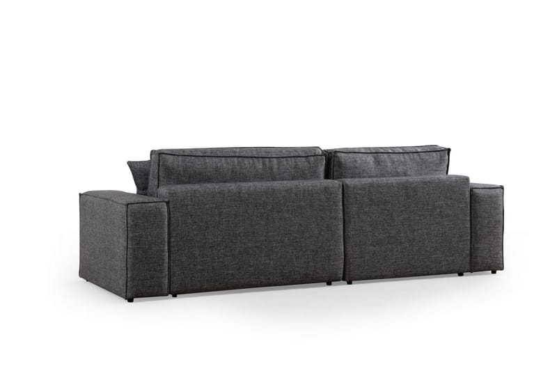 Munehiro Hjørnesovesofa - Mørkegrå - Møbler - Sofaer - Sovesofaer