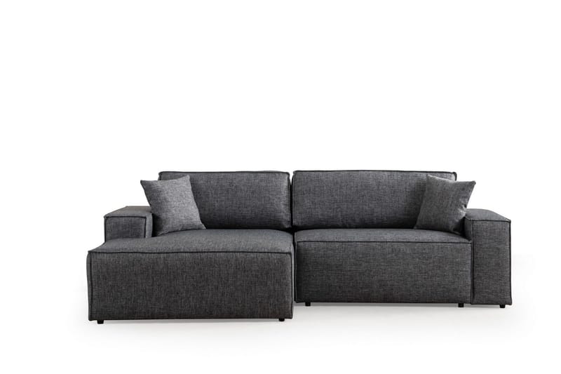 Munehiro Hjørnesovesofa - Mørkegrå - Møbler - Sofaer - Sovesofaer