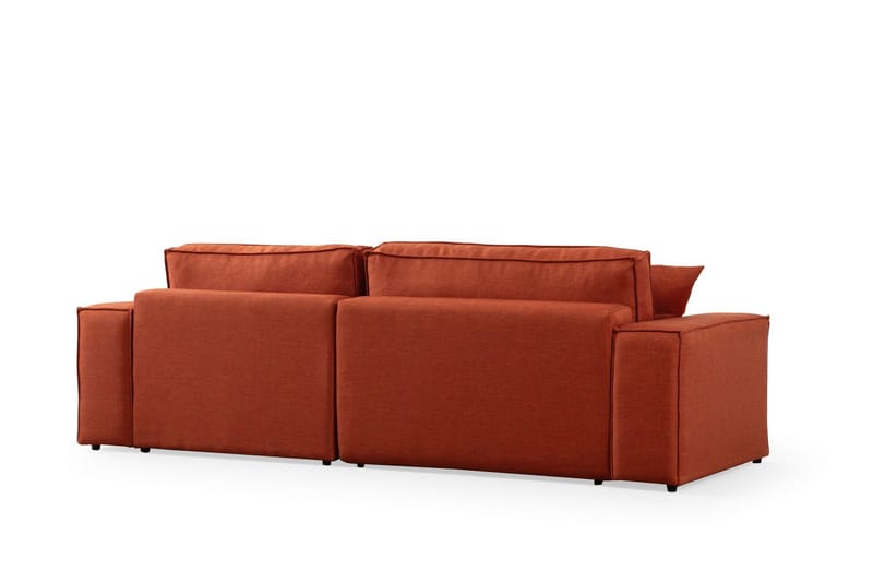 Munehiro Hjørnesovesofa - Orange - Møbler - Sofaer - Sovesofaer