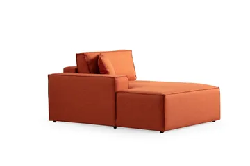 Munehiro Hjørnesovesofa - Orange - Møbler - Sofaer - Sovesofaer