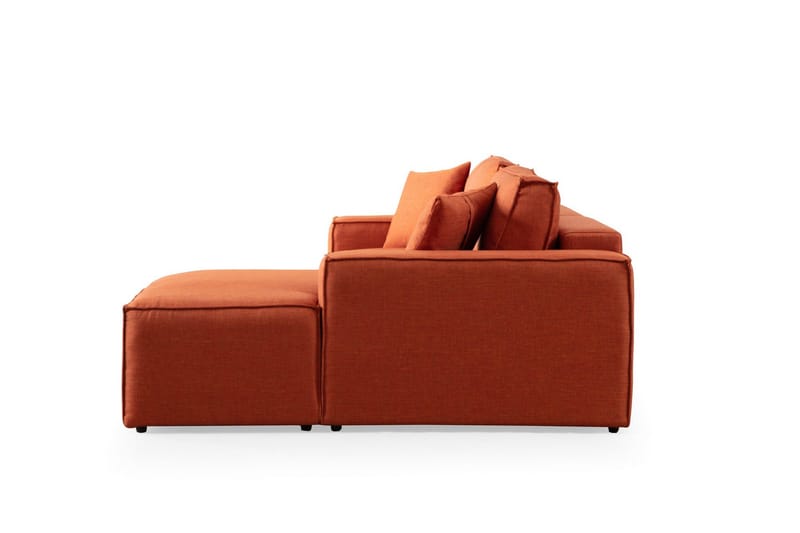Munehiro Hjørnesovesofa - Orange - Møbler - Sofaer - Sovesofaer