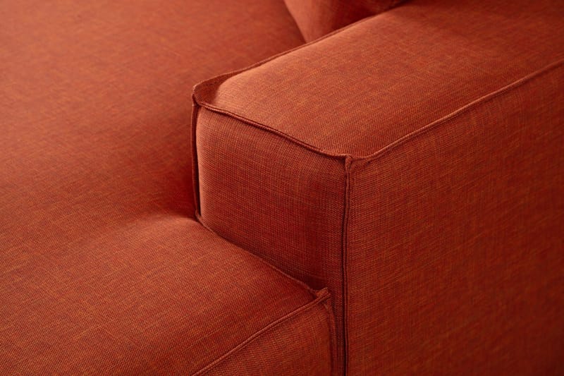 Munehiro Hjørnesovesofa - Orange - Møbler - Sofaer - Sovesofaer