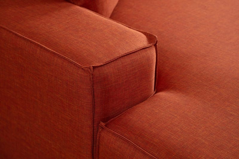 Munehiro Hjørnesovesofa - Orange - Møbler - Sofaer - Sovesofaer