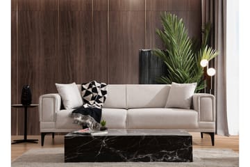 Naoko 3-Pers. Sovesofa - Beige - Møbler - Sofaer - Sovesofaer