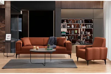 Naoko 3-Pers. Sovesofa - Rød - Møbler - Sofaer - Sovesofaer