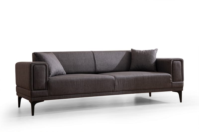 Naoko 3-Pers. Sovesofa - Mørkegrå - Møbler - Sofaer - Sovesofaer