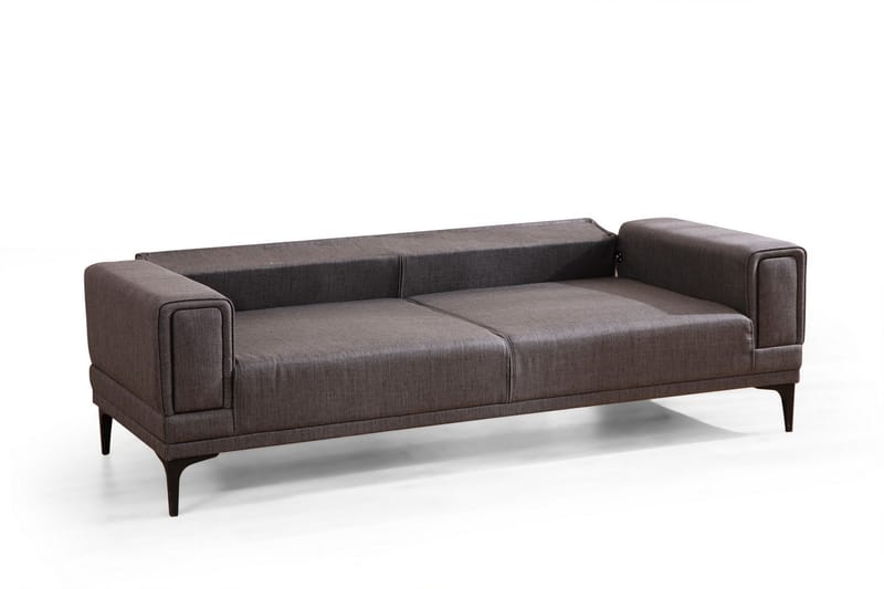 Naoko 3-Pers. Sovesofa - Mørkegrå - Møbler - Sofaer - Sovesofaer