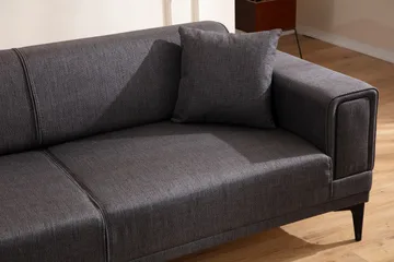 Naoko 3-Pers. Sovesofa - Mørkegrå - Møbler - Sofaer - Sovesofaer