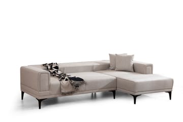 Naoko Sovesofa med chaiselong - Beige - Møbler - Sofaer - Sovesofaer