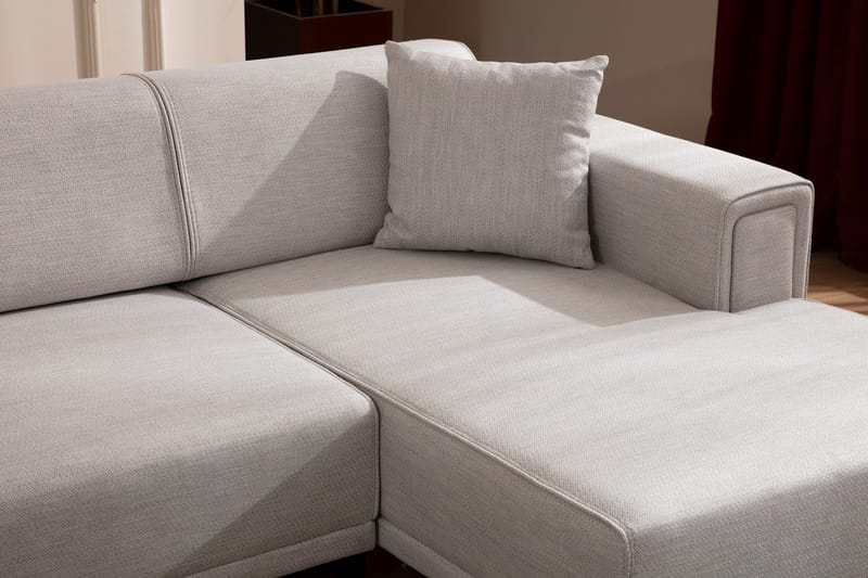 Naoko Sovesofa med chaiselong - Beige - Møbler - Sofaer - Sovesofaer