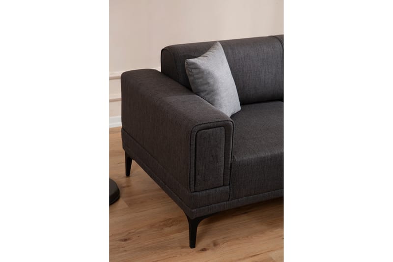 Naoko Sovesofa med chaiselong - Mørkegrå - Møbler - Sofaer - Sovesofaer