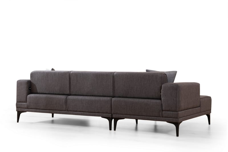 Naoko Sovesofa med chaiselong - Mørkegrå - Møbler - Sofaer - Sovesofaer