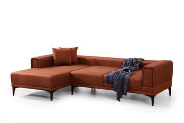 Naoko Sovesofa med chaiselong - Rød - Møbler - Sofaer - Sovesofaer