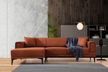 Naoko Sovesofa med chaiselong - Rød - Møbler - Sofaer - Sovesofaer