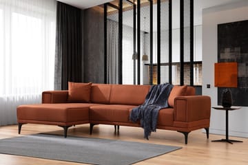 Naoko Sovesofa med chaiselong - Rød - Møbler - Sofaer - Sovesofaer