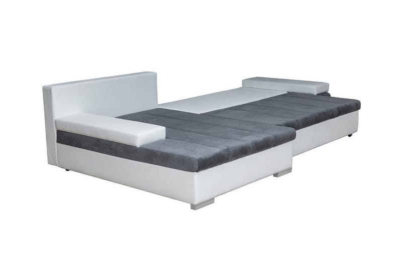 Naoma 3-sits Hörnbäddsoffa Beige - Møbler - Sofaer - Sovesofaer