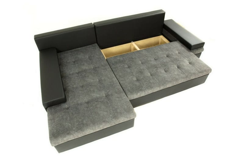 Naoma 3-sits Hörnbäddsoffa Dark blue - Møbler - Sofaer - Sovesofaer