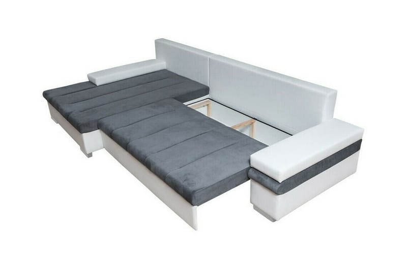 Naoma 3-personers Hjørnesovesofa - Beige - Møbler - Sofaer - Sovesofaer