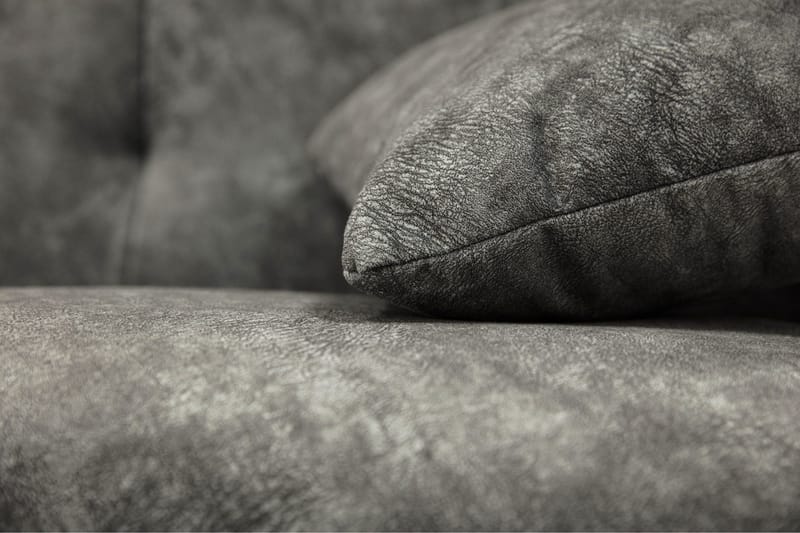 Naoma Hjørnesovesofa Universal 135x216 cm med Opbevaring i Fløjl - Blå - Møbler - Sofaer - Sovesofaer