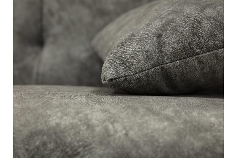 Naoma Sovesofa Med 3-Personers Divan - Sort/Brun - Møbler - Sofaer - Sovesofaer