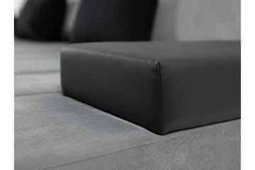 Naoma Sovesofa med Divan 4-sits - Grå - Møbler - Sofaer - Sovesofaer