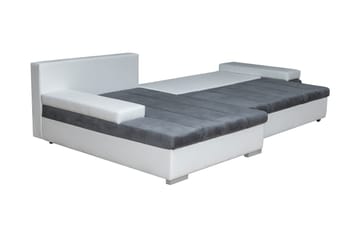 Naoma Sovesofa med Divan 4-sits - Grøn - Møbler - Sofaer - Sovesofaer