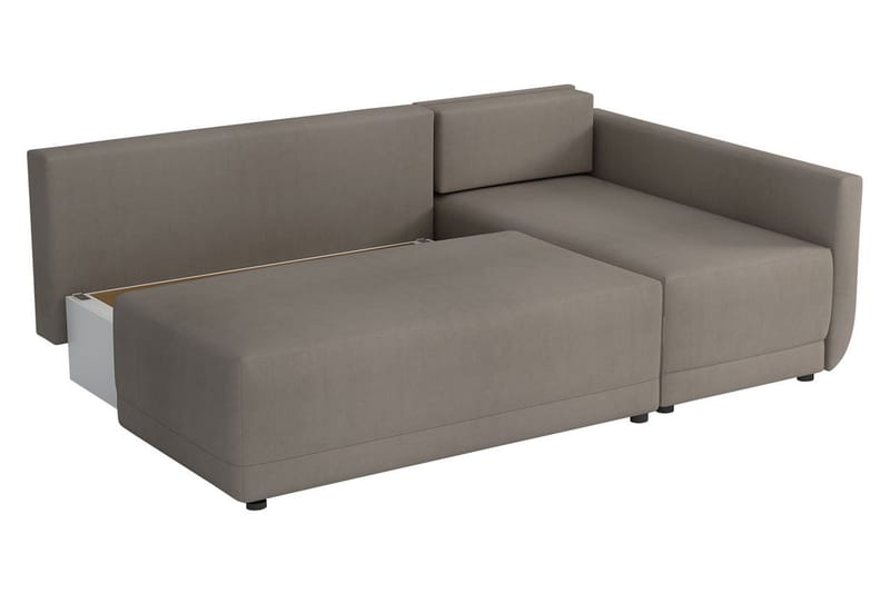 Nestor Hjørnesofa Højre - Grå - Møbler - Sofaer - Sovesofaer