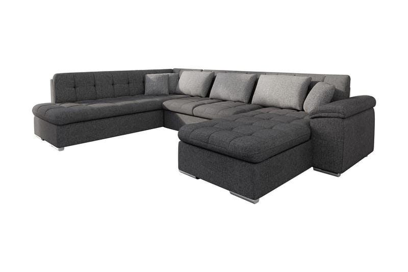 Niko U-sovesofa 350x205x76 cm - Sovesofaer - Sovesofa chaiselong