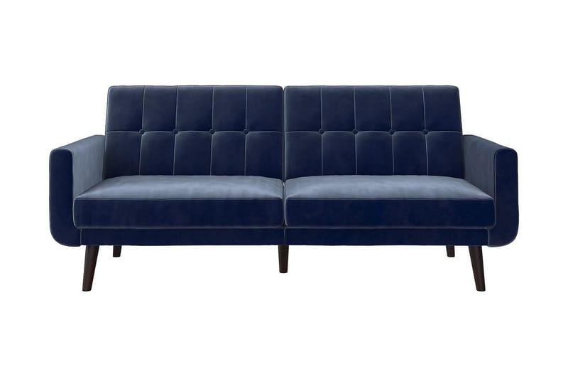 Nola 3-personers Sovesofa Velour/Blå, Dorel Home
