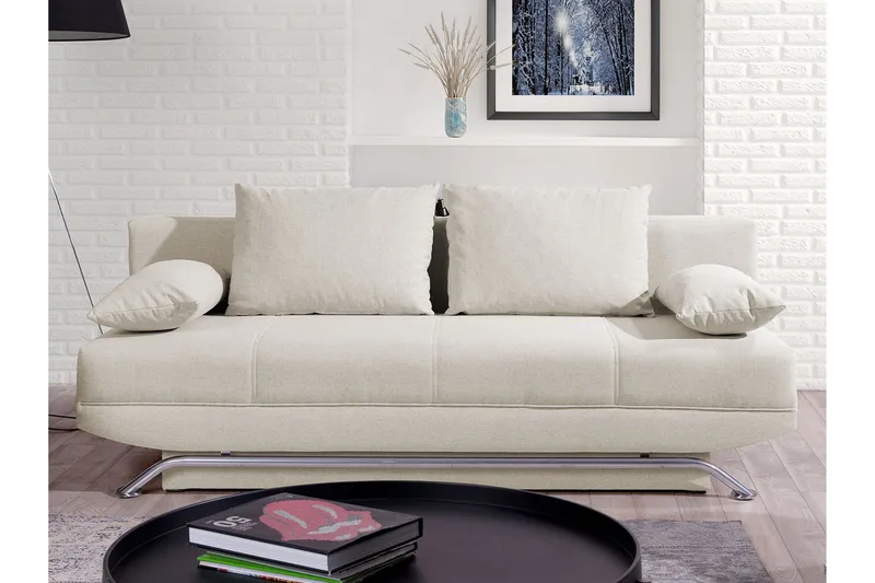 Olier Sofa - Hvid - Møbler - Sofaer - Sovesofaer