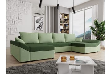 Ovadia 5-Pers. Sovesofa - Grøn - Møbler - Sofaer - Sovesofaer