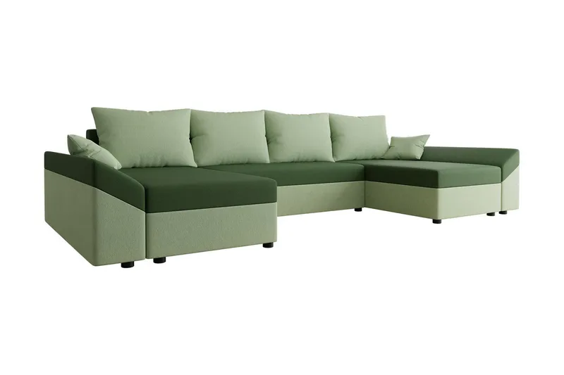 Ovadia 5-Pers. Sovesofa, Grøn