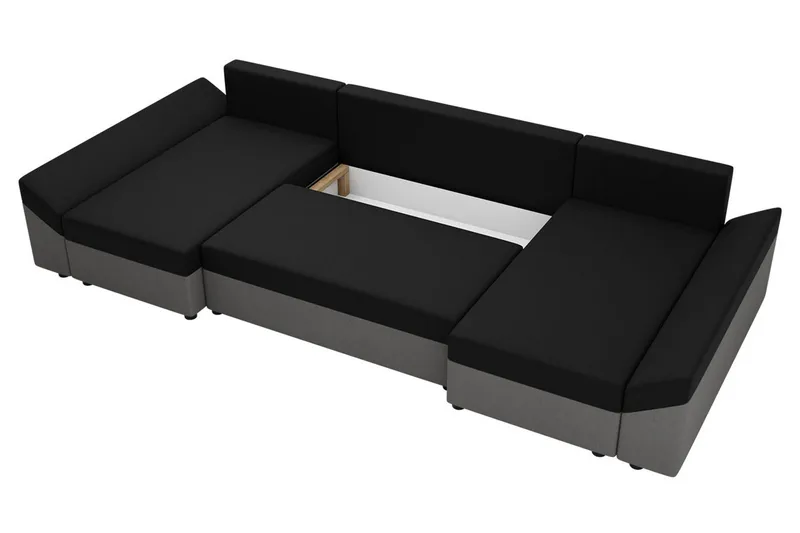 Ovadia Sovesofa - Sort - Møbler - Sofaer - Sovesofaer