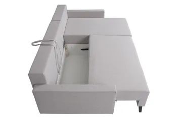 Oviedo Hjørnesofa - Grå - Møbler - Sofaer - Sovesofaer