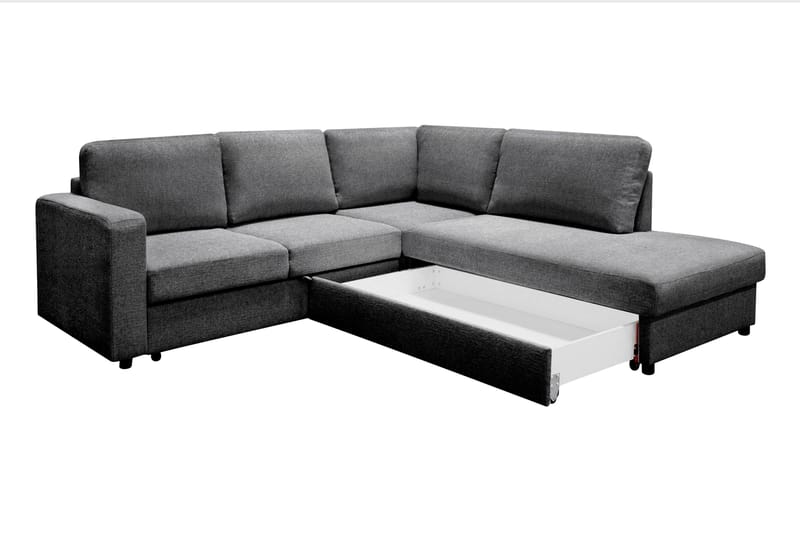 Paris Sovesofa 4-pers Højre - Mørkegrå - Møbler - Sofaer - Sovesofaer