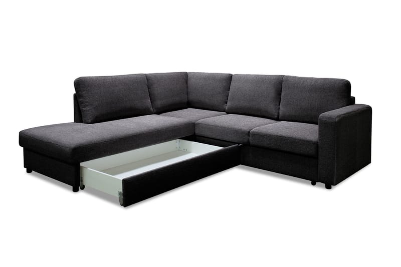 Paris Sovesofa 4-pers Venstre - Mørkegrå - Møbler - Sofaer - Sovesofaer