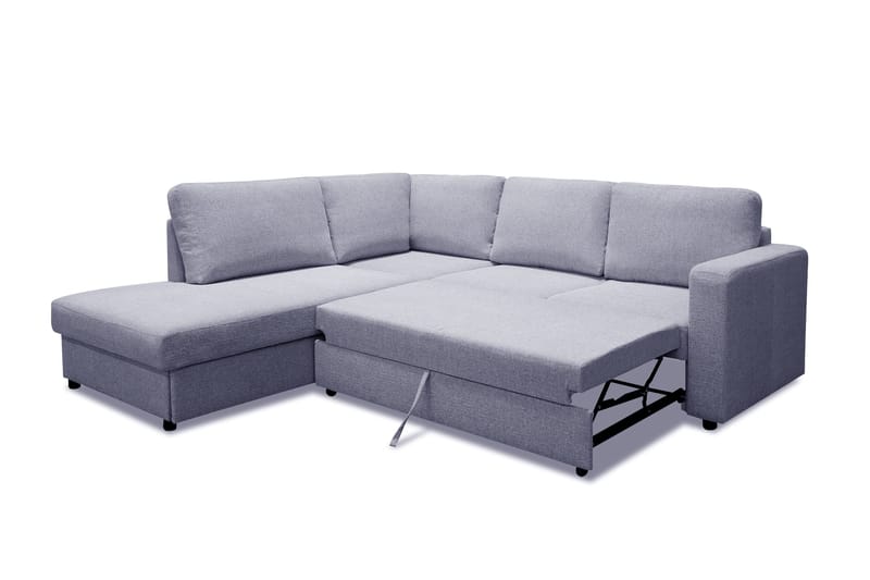 Paris Sovesofa 4-pers Venstre - Lysegrå - Møbler - Sofaer - Sovesofaer